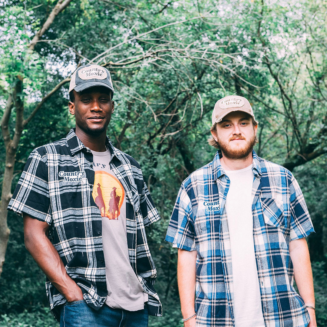 Mens Short Sleeved Flannel